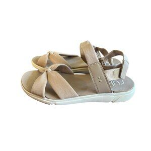 Ryka Mallorie Sandals Adjustable Back Strap Sport Sandals NEW NWOB Size 11 M Tan
